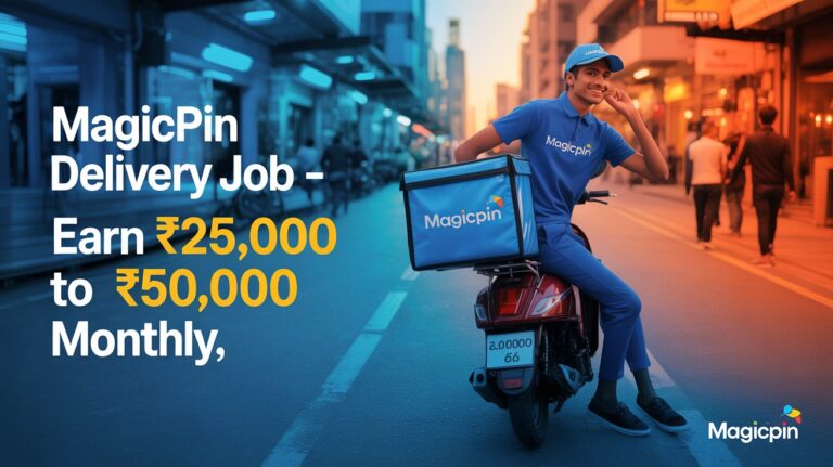 “Magicpin Delivery Mastery – ₹25,000 से ₹50,000 महीना कमाने का Complete Blueprint”