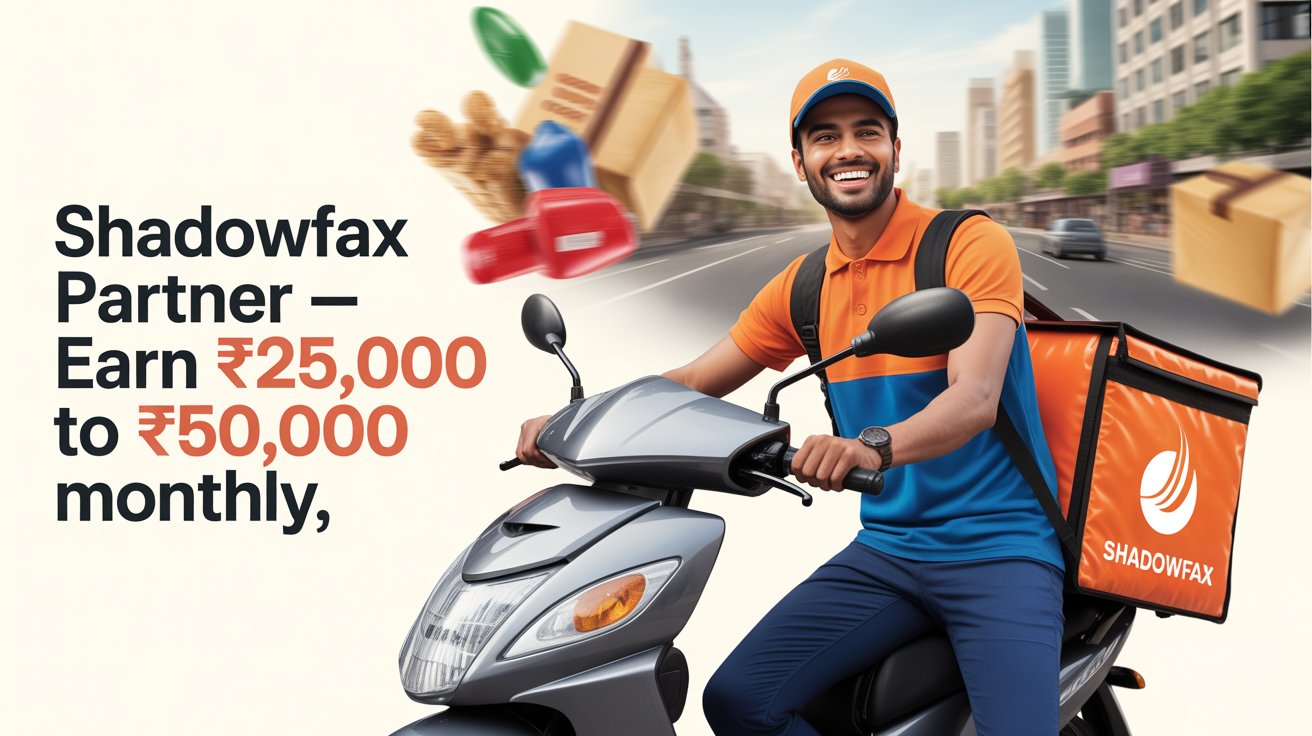 “Shadowfax Delivery Partner Mastery – ₹25,000 से ₹50,000 महीना कमाने का Step-by-Step Course”